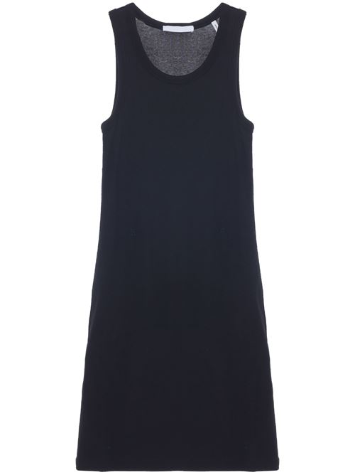 Black modal-pima cotton dress HELMUT LANG | O01HW609001